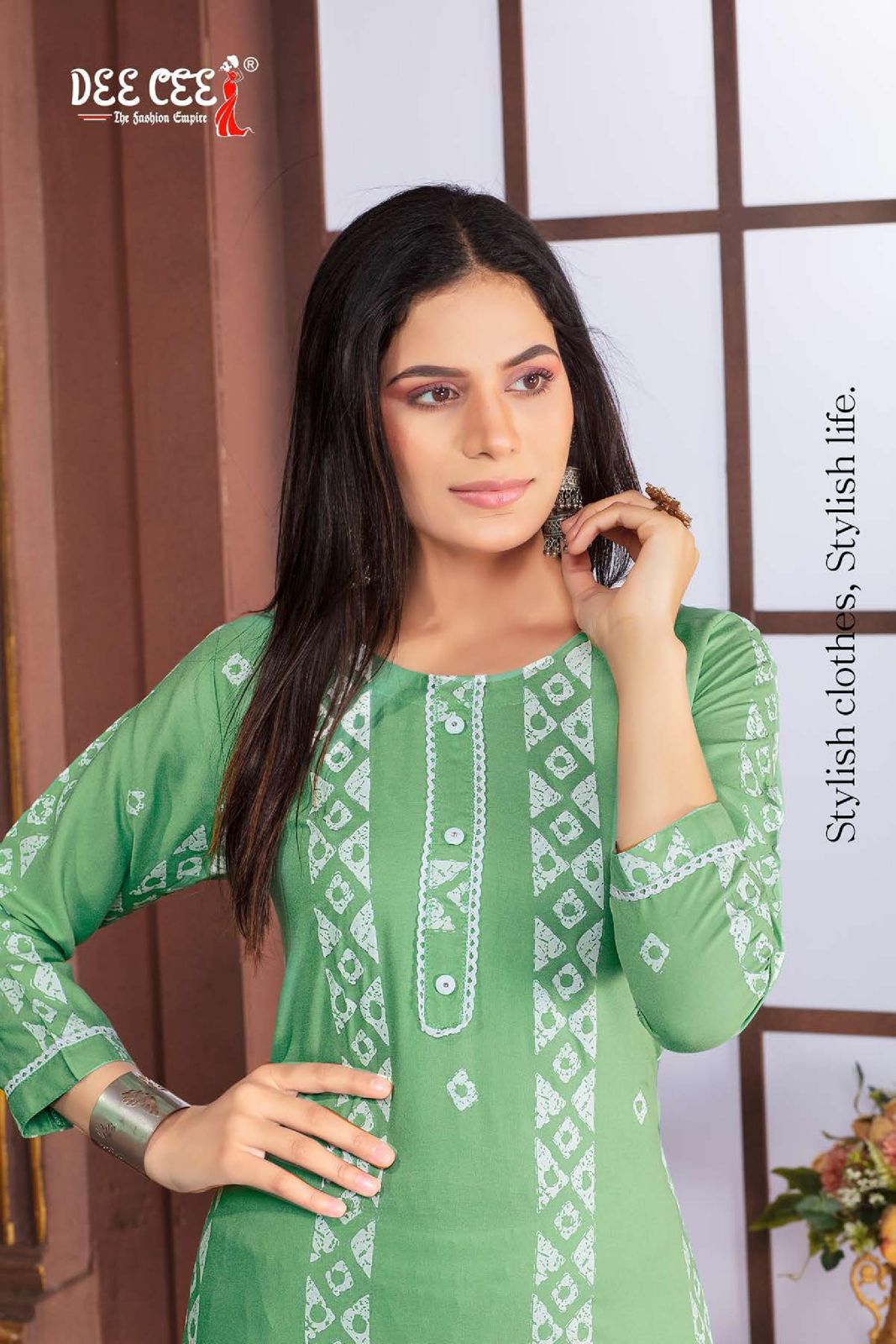 Kitket By Deecee Rayon Designer Printed Kurti With Palazzo Wholesale Online
